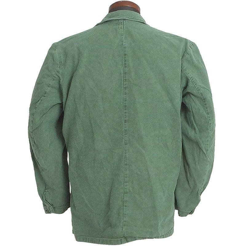 スウェーデン軍 ワークジャケット オリーブ USED JJ214UN SWD
