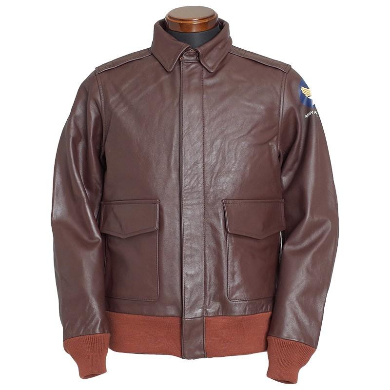 houston A-2 8173 レザージャケット　大きめサイズ　馬革 バイカー 楽天市場】HOUSTON / ヒューストン 8173 A-2 LEATHER JACKET / A
