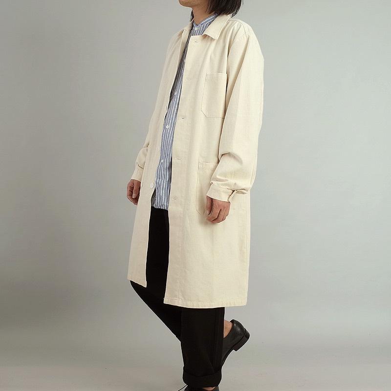 YMCLKY 10%OFF□チェコ軍タイプ ワークコート ホワイト メンズ 新品