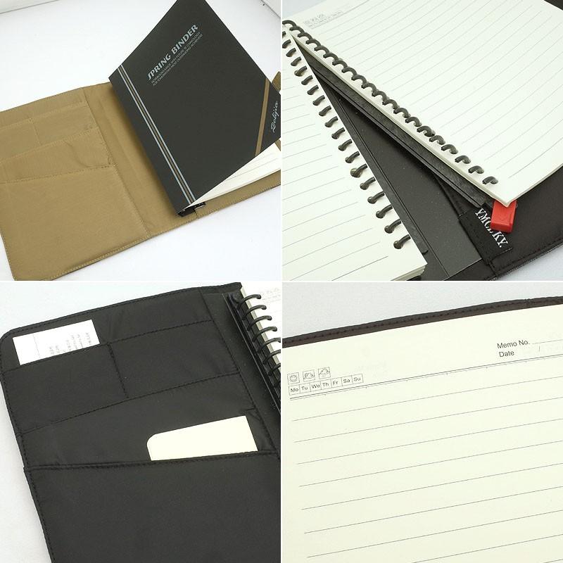 1点ならメール便可 ノートブック A5 バインダーカバー付きマルチカモ