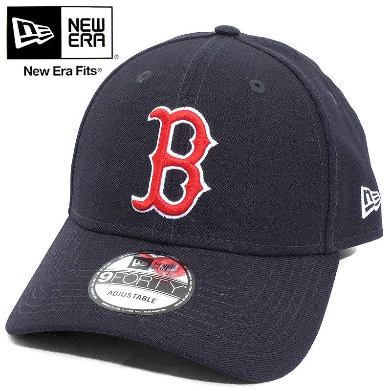 NEWERA ニューエラ 9FORTY キャップ ボストン・レッドソックス チームカラー帽子 CAP 940 野球帽 メンズ レディース｜seabees
