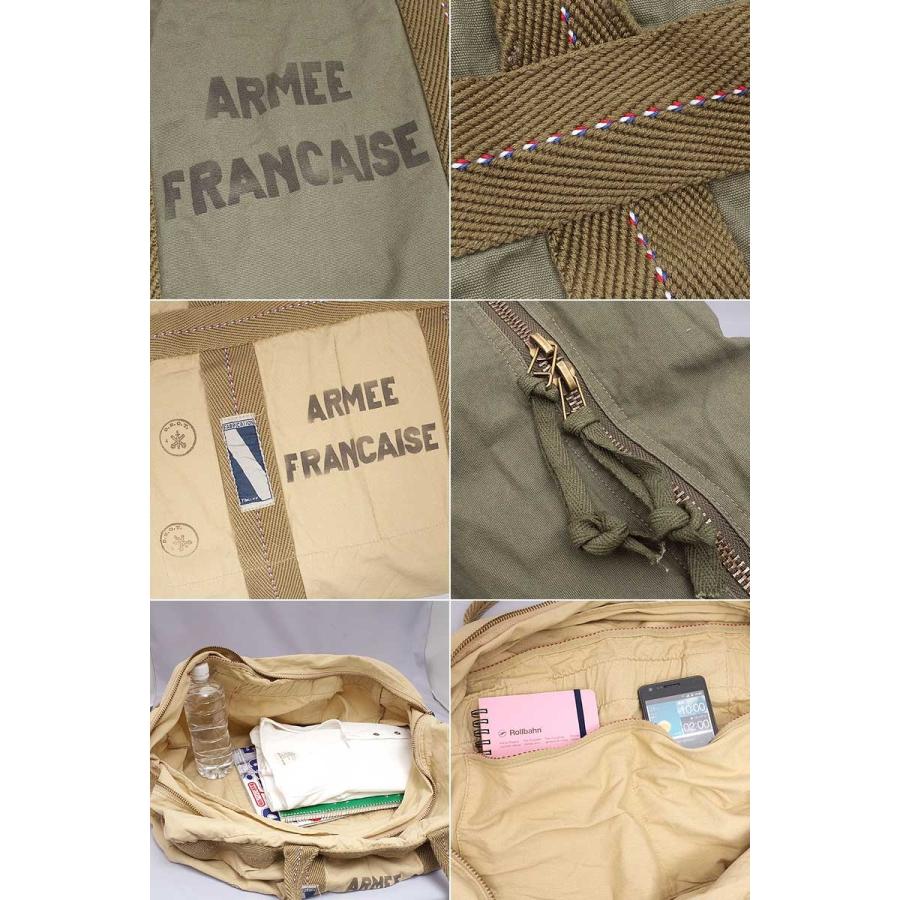 YMCLKY フランス軍タイプ パラトルーパーバッグ USED加工 ロゴ