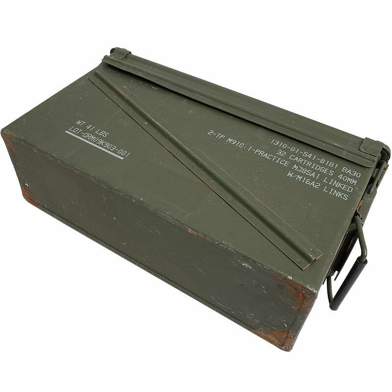 米軍 アンモボックス 40MM USED BX145UN : ミリタリー百貨 米軍 アンモボックス 40MM USED BX145UN : ミリタリー百貨