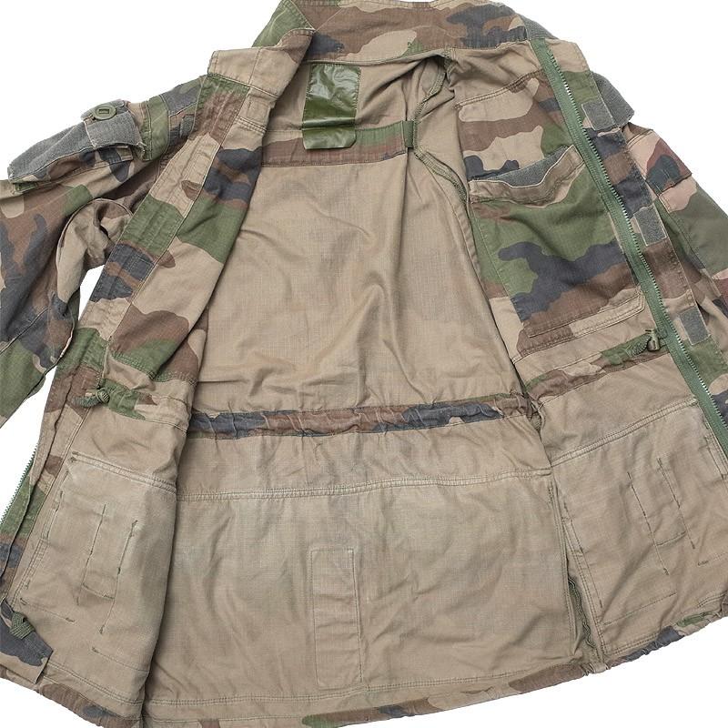 フランス軍 FELIN T4 コンバットジャケット CCEカモ USED 【送料