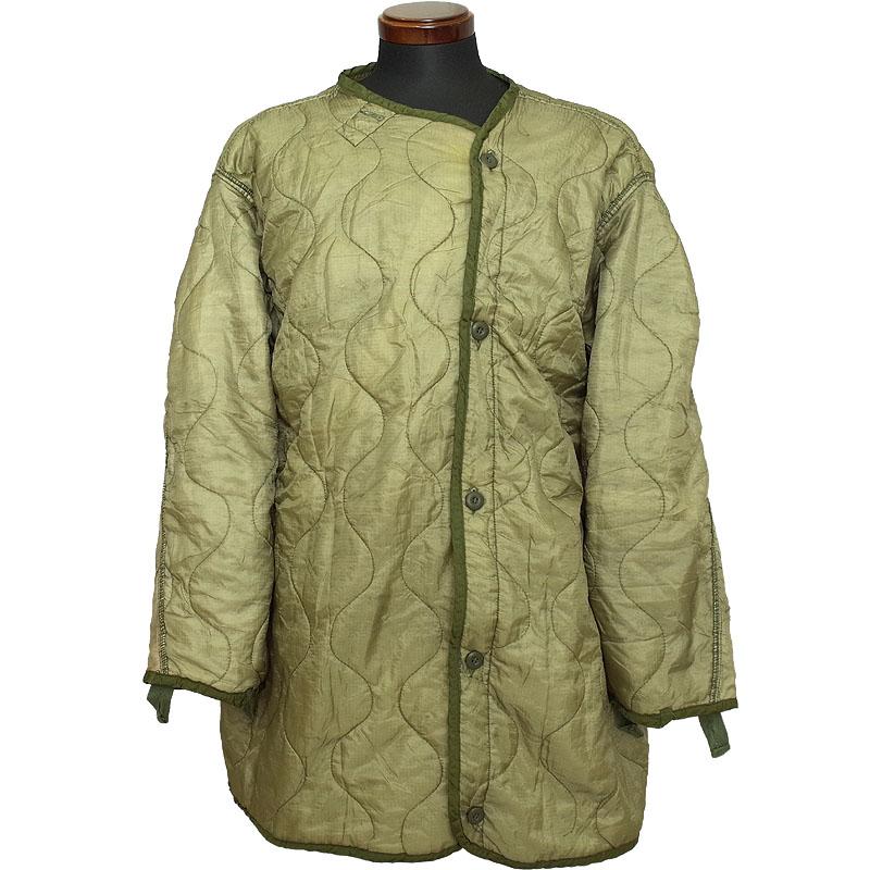 M-65パーカー用キルティングライナー　83年　米軍補給品 米軍 M-65パーカー キルティングライナー USED JC072UN M65 メンズ