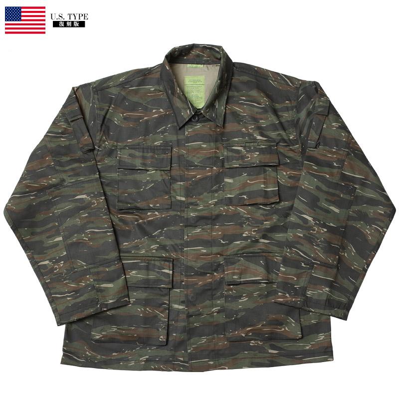 YMCLKY 米軍タイプ BDUジャケット タイガーカモ JB005YN メンズ YMCLKY 米軍タイプ BDUジャケット タイガーカモ JB005YN メンズ