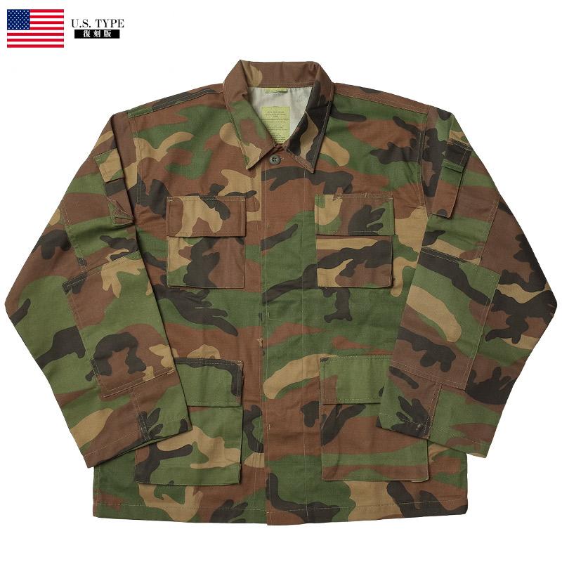 YMCLKY 米軍タイプ BDUジャケット ウッドランド JB004YN メンズ YMCLKY 米軍タイプ BDUジャケット ウッドランド JB004YN メンズ