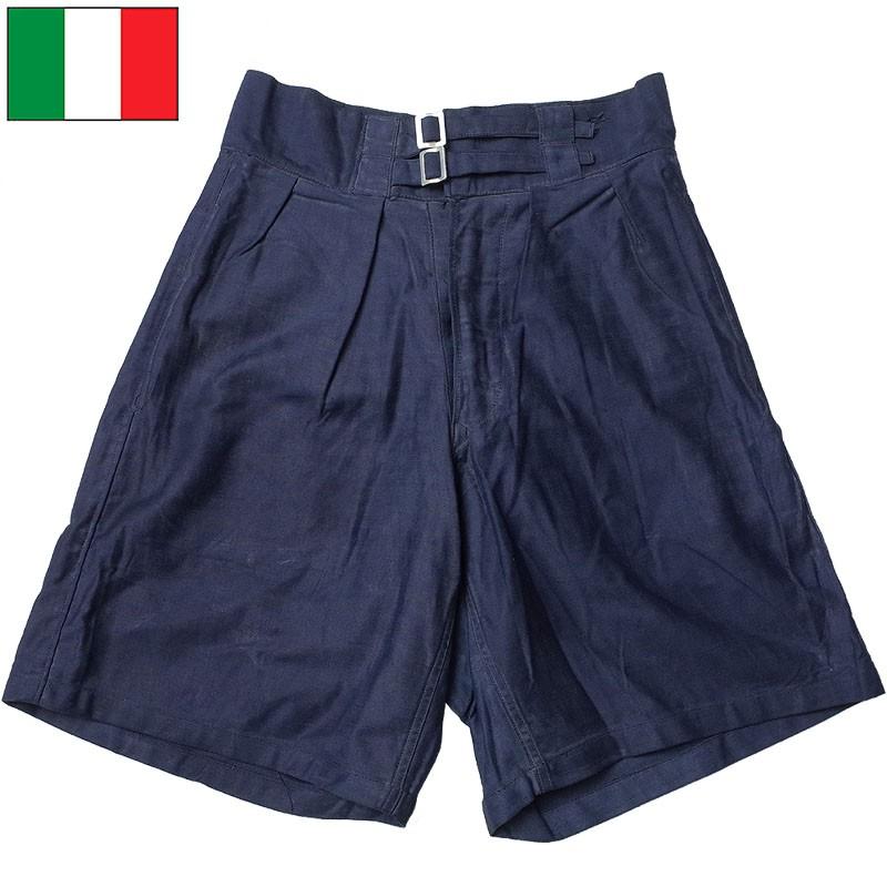 70s　イタリア海軍　グルカ ハーフパンツ　ネイビー 4 ショーツ ミリタリー 70s イタリア海軍 グルカ ハーフパンツ ネイビー 4 ショーツ