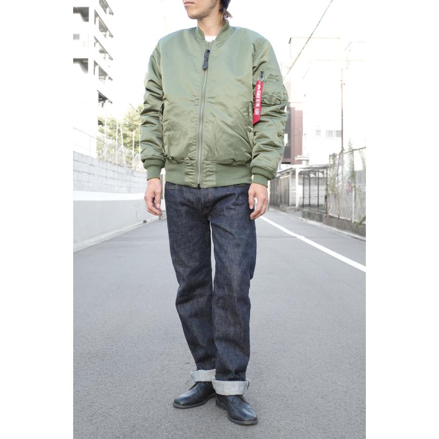 ALPHA社 アルファ #2000 MA-1 フライトジャケット ナイロンヘビー