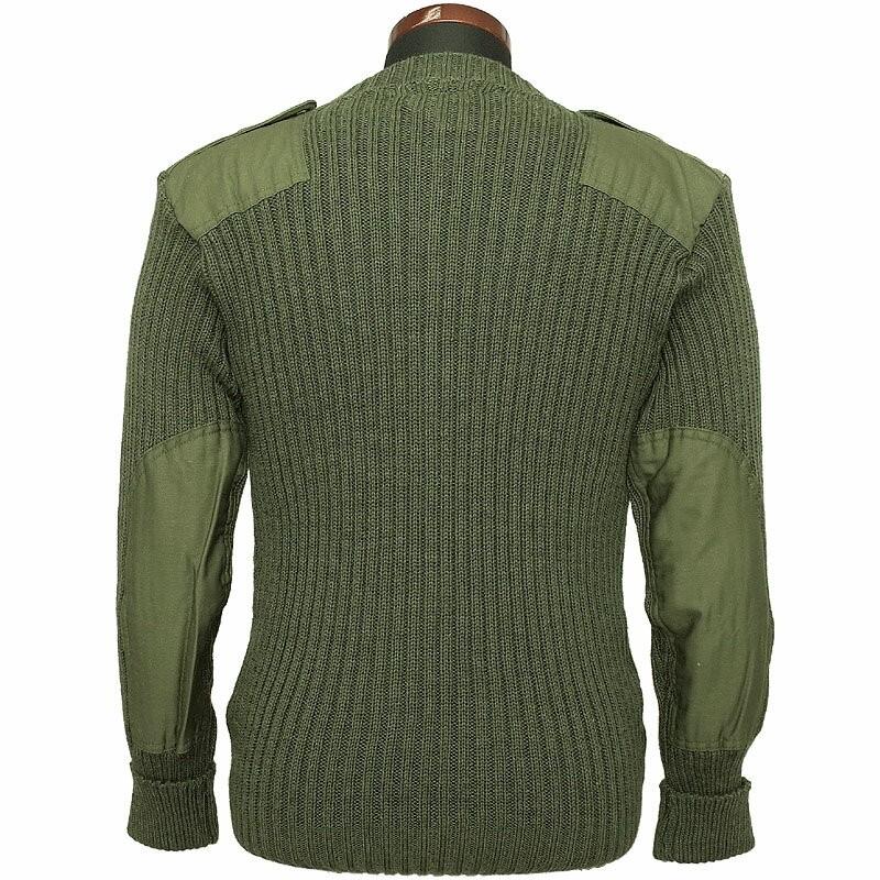 イギリス軍 コマンドセーター オリーブ デッドストック JW031NN