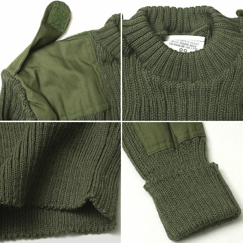 イギリス軍 コマンドセーター オリーブ デッドストック JW031NN