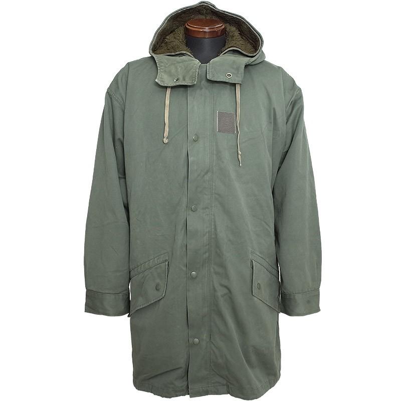 HBT モッズコート 　フランス軍　秋冬用　ライナー付　モッズパーカー フランス軍 AF フィールドパーカー HBT ライナー付き USED JP083UN