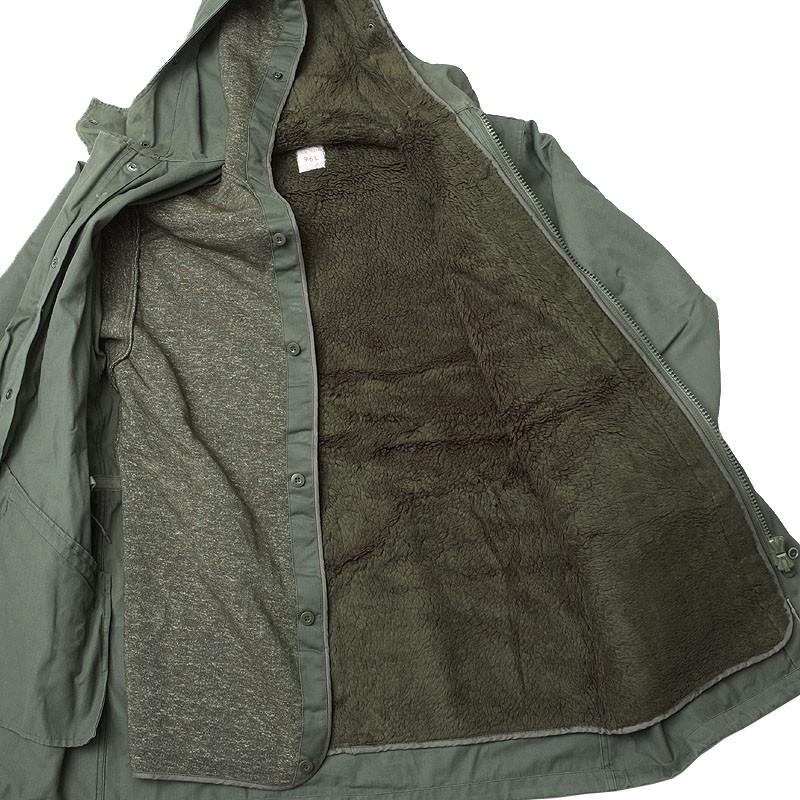 フランス軍 AF フィールドパーカー HBT ライナー付き USED JP083UN