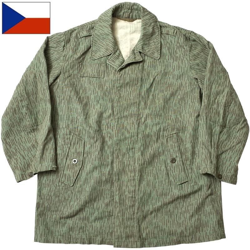 チェコ軍 フィールドコート レインドロップカモ デッドストック