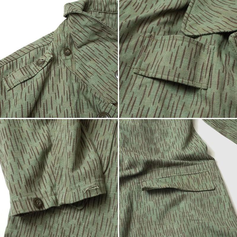 チェコ軍 フィールドコート レインドロップカモ デッドストック