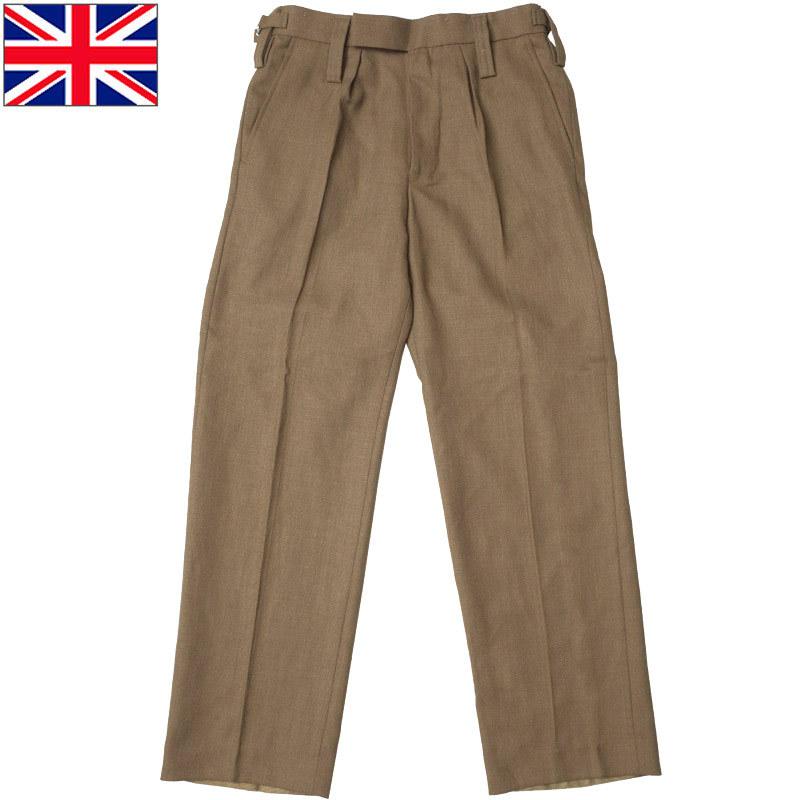 イギリス軍 ドレスパンツ ブラウン USED : ミリタリー百貨 イギリス軍 ドレスパンツ ブラウン USED : ミリタリー百貨