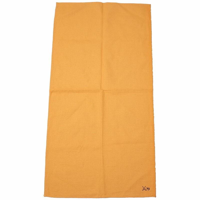 メール便可 チェコ軍 フェイスタオル 55×110cm オレンジ デッド