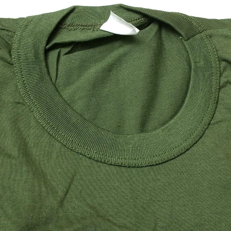 メール便可 イタリア軍 EI 半袖Tシャツ オリーブ デッドストック