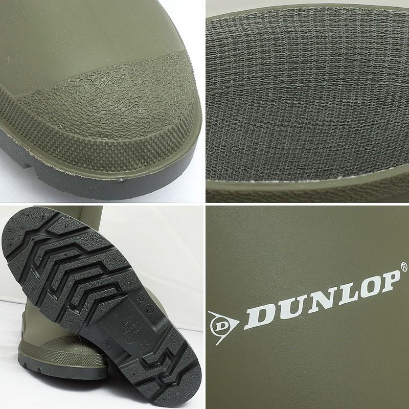 イギリス軍 ラバーブーツ オリーブ DUNLOP デッドストック FB046NN