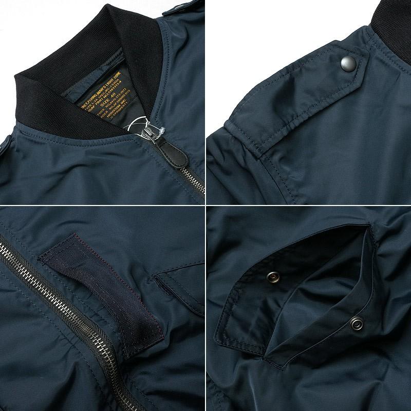 ヒューストン L-2A フライトジャケット 紺 ミリタリー ボンバー 日本製 楽天市場】【2日と3日はポイント7．3倍と15OFFクーポン