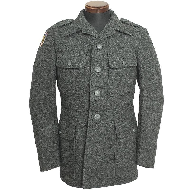 デンマーク軍 ウールジャケット チャコールグレー デッド