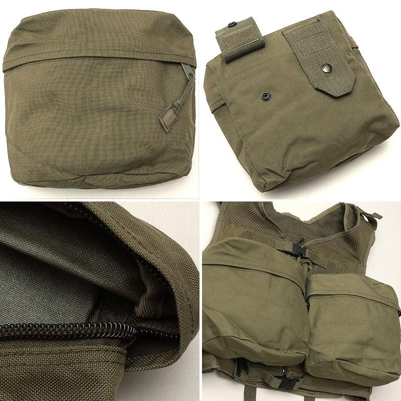 タクティカルベスト オリーブドラブ フリーサイズ オーストリア軍 タクティカルベスト オリーブ USED JV034UN