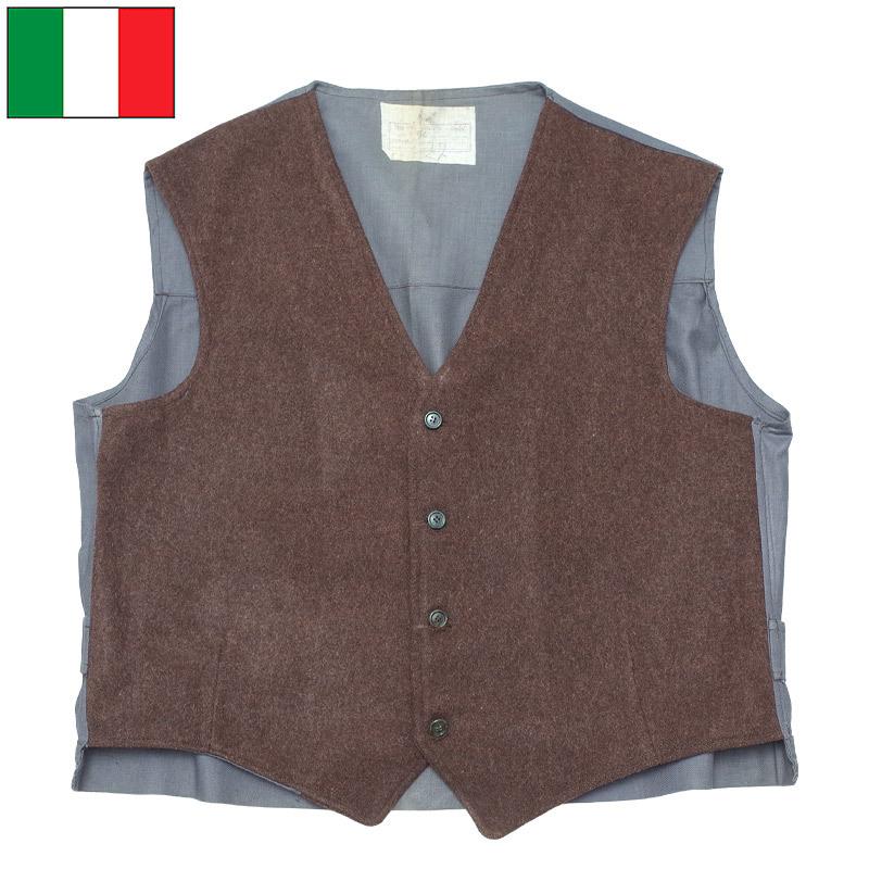 イタリア軍 ジレ ベスト USED JV036UN : ミリタリー百貨シービーズ