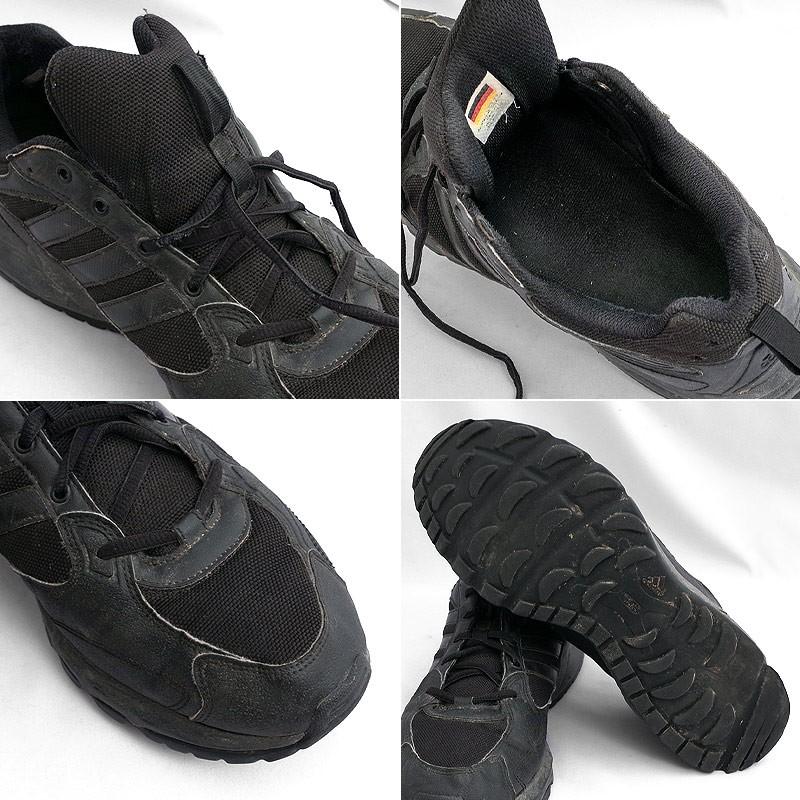 ドイツ軍 トレーニングシューズ adidas ブラック USED FS037UN メンズ 