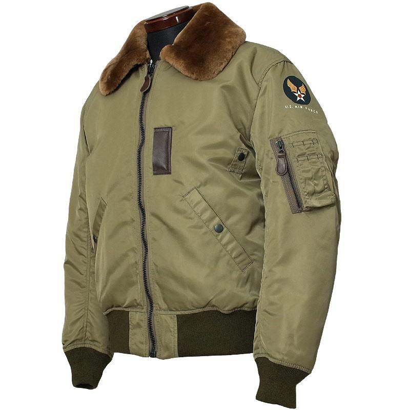 HOUSTON（ヒューストン） #5001 B-15B フライトジャケット メンズ B15B