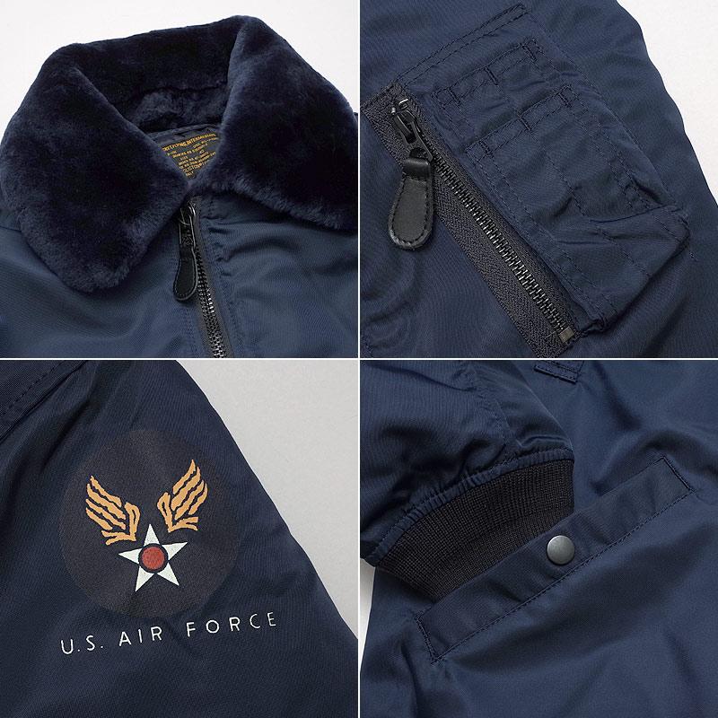 HOUSTON（ヒューストン） #5002 B-15C フライトジャケット メンズ B15C