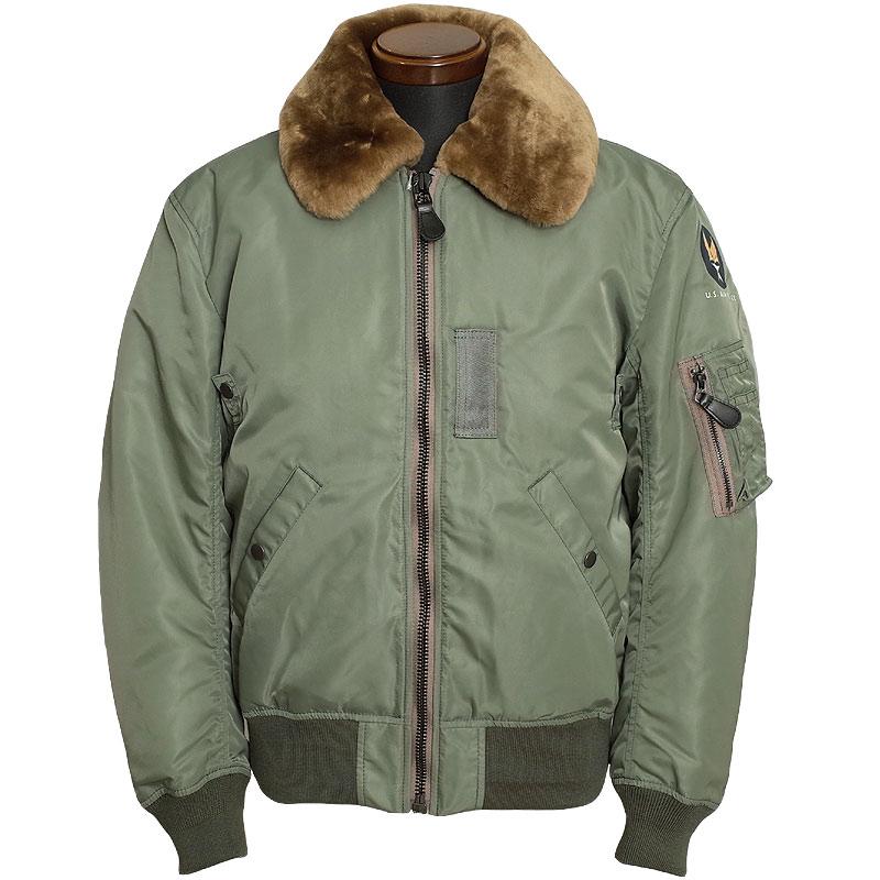 HOUSTON（ヒューストン） #5003 B-15D フライトジャケット メンズ B15D