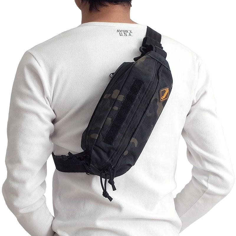 MAGFORCE マグフォース #MF-3312(A3312BC) シティトラベラー ウエストパックS カモ 500デニールナイロン メンズ レディース ボディバッグ カバン 鞄 ショルダー | MAGFORCE | 01