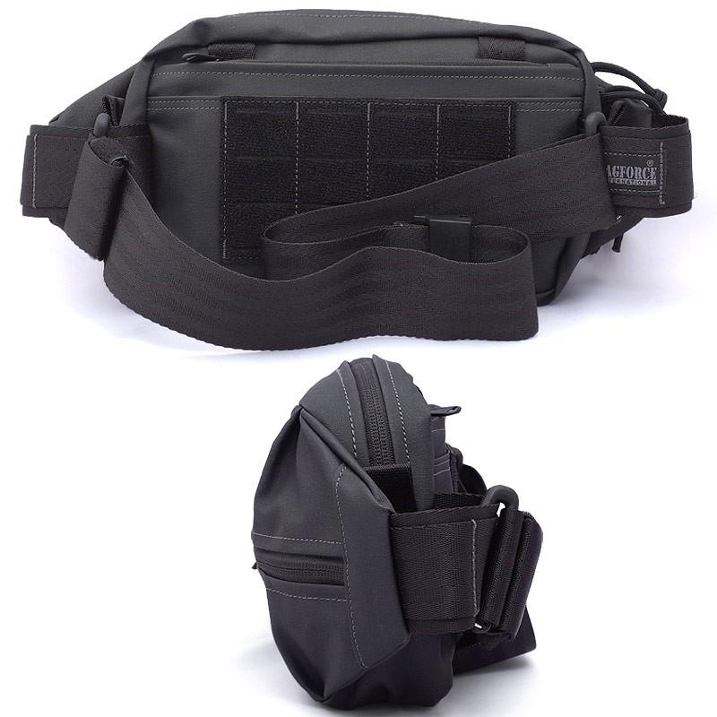 MAGFORCE マグフォース #MF-3313(A3313B02) シティトラベラー ウエストパックM 500デニールナイロン(PVC加工) メンズ レディース ボディバッグ カバン 鞄 | MAGFORCE | 02