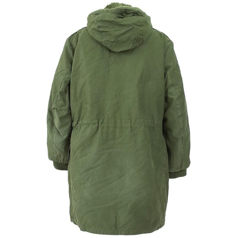 スウェーデン軍 M59コート フロントジッパー オリーブ USED スウェーデン軍 M59コート フロントジッパー オリーブ USED
