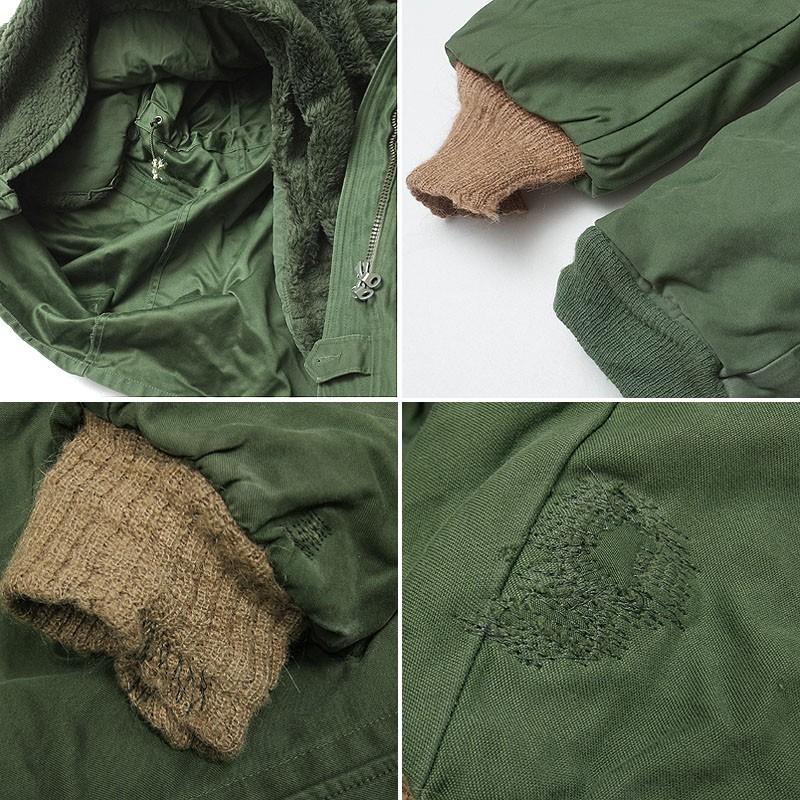 スウェーデン軍 M59コート フロントジッパー オリーブ USED スウェーデン軍 M59コート フロントジッパー オリーブ USED