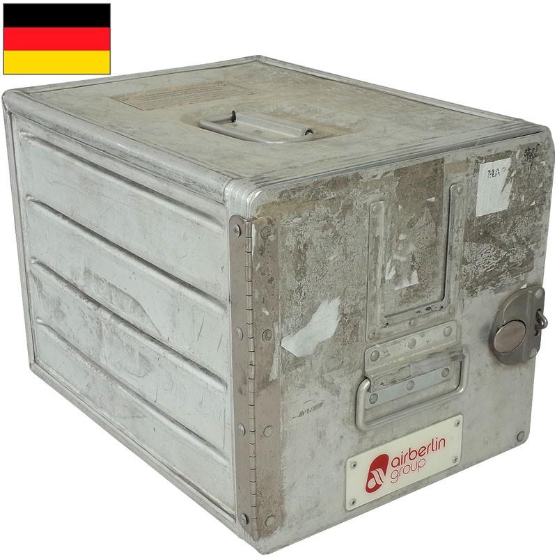 Air Berlin アルミコンテナ USED BX177UN エア ベルリン ギャレー 収納 ボックス BOX ケース 海外限定