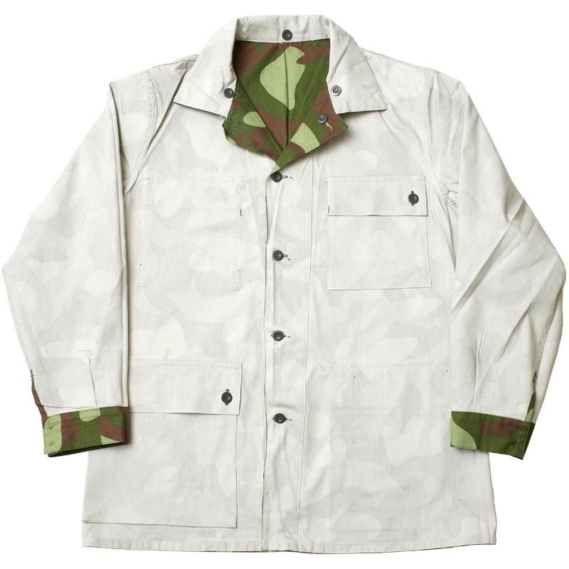 フィンランド軍 M-62カモ リバーシブル フィールドジャケット 後期型