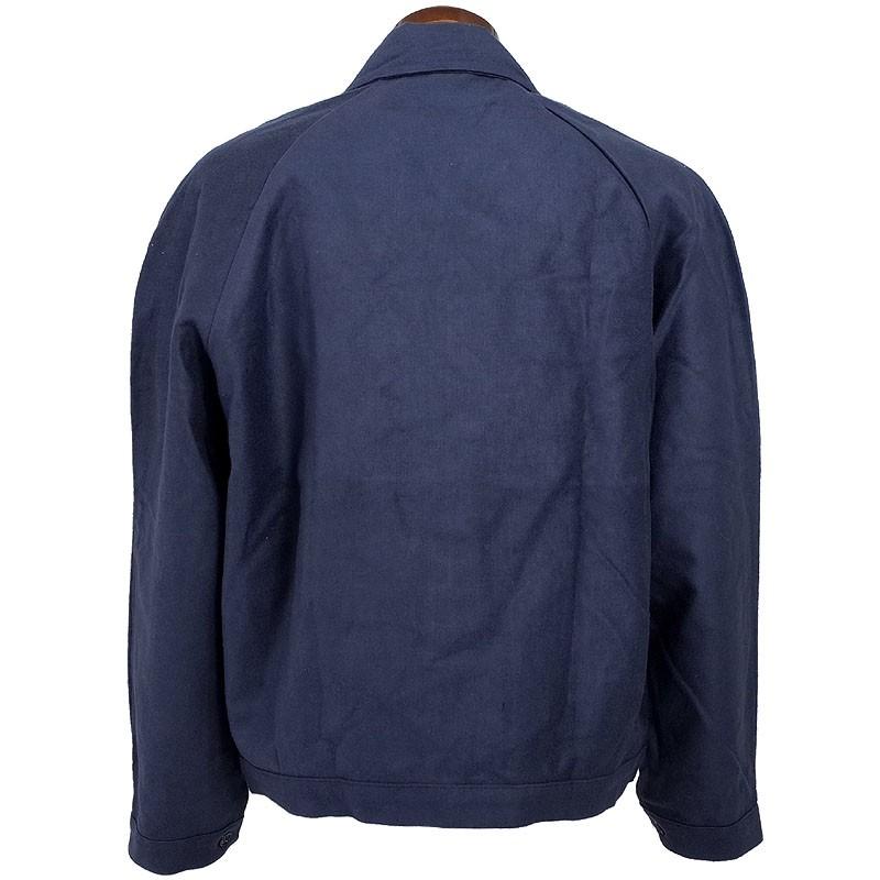 イタリア軍 セキュリティジャケット モールスキン ネイビー ラグラン