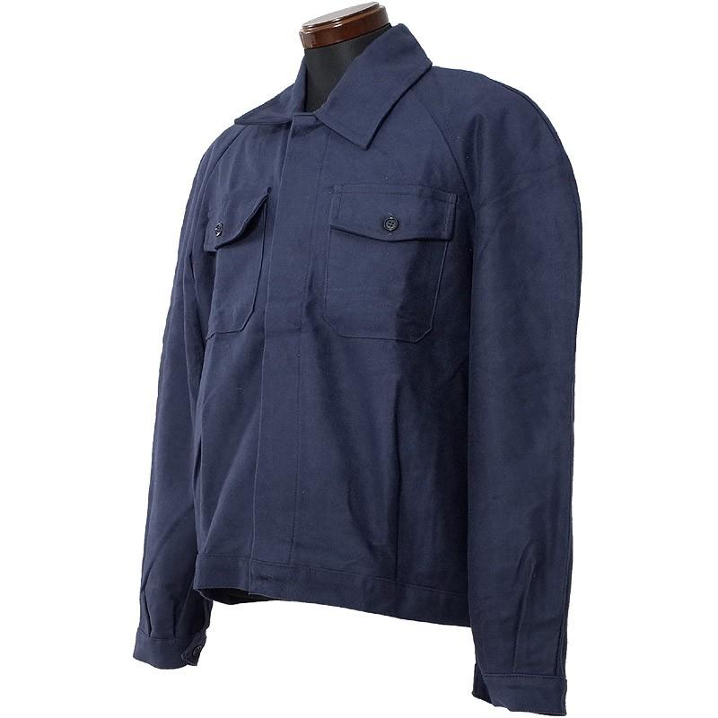 リアルマッコイズ ヘビーモールスキンシャツ ネイビー Size 15 未使用