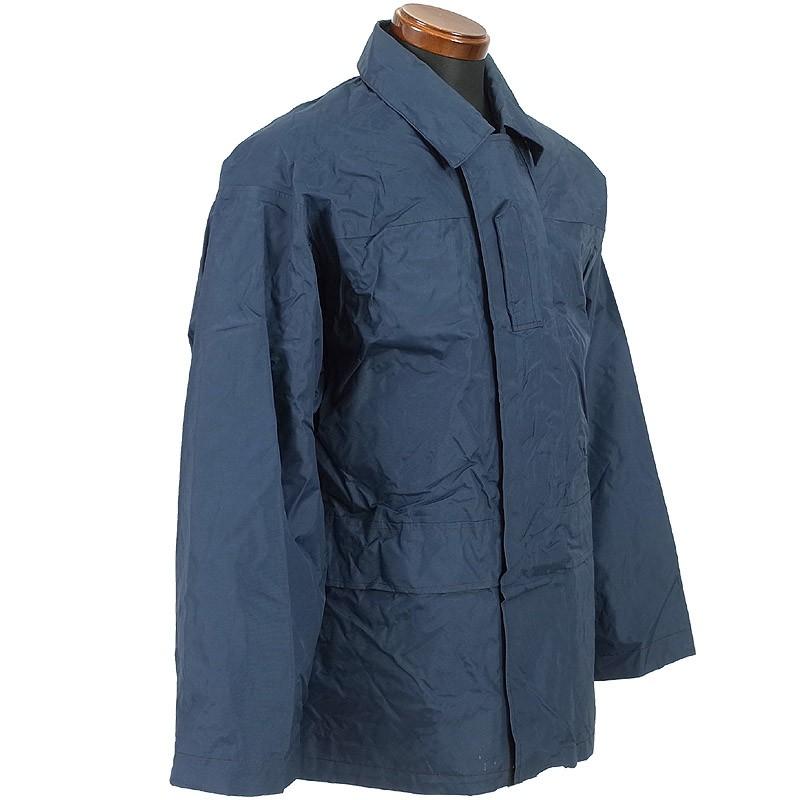 イギリス軍 RAF レインジャケット ナイロン ブルー USED JJ261UN イギリス軍 RAF レインジャケット ナイロン ブルー USED JJ261UN