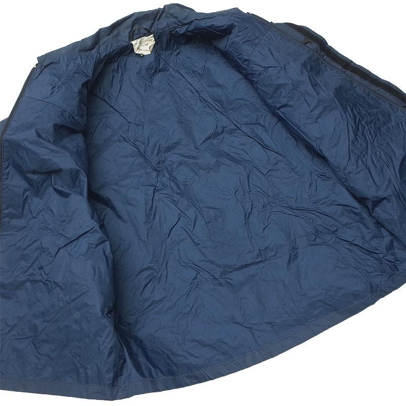 イギリス軍 RAF レインジャケット ナイロン ブルー USED JJ261UN