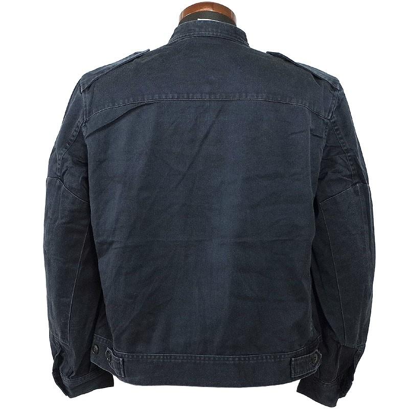 フランス軍 モーターサイクル ジッパージャケット ネイビー USED