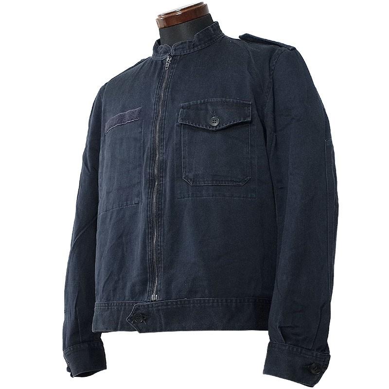 APC オイルドコットン　モーターサイクルJKT フランス製 A.P.C ウールライニングオイルドプルオーバージャケット Made In