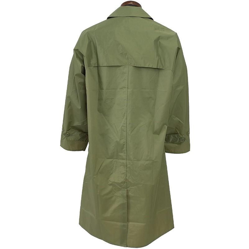 1点ならメール便可 フランス軍 レインコート ナイロン グリーン デッド