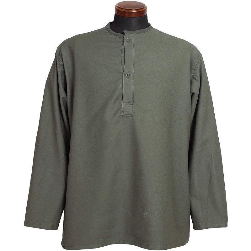 ロシア軍 スリーピングシャツ ウィンター グレー デッドストック JS166NN プルオーバー 寝間着 部屋着 パジャマ ルームウェア インナーウェア 肌着 ヴィンテージ |  | 01