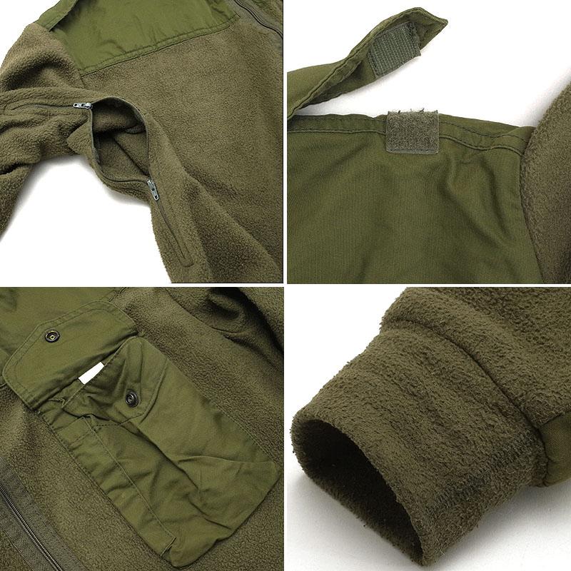 カナダ軍 コンバット フリースジャケット オリーブ USED ZJJ552UN 実物 