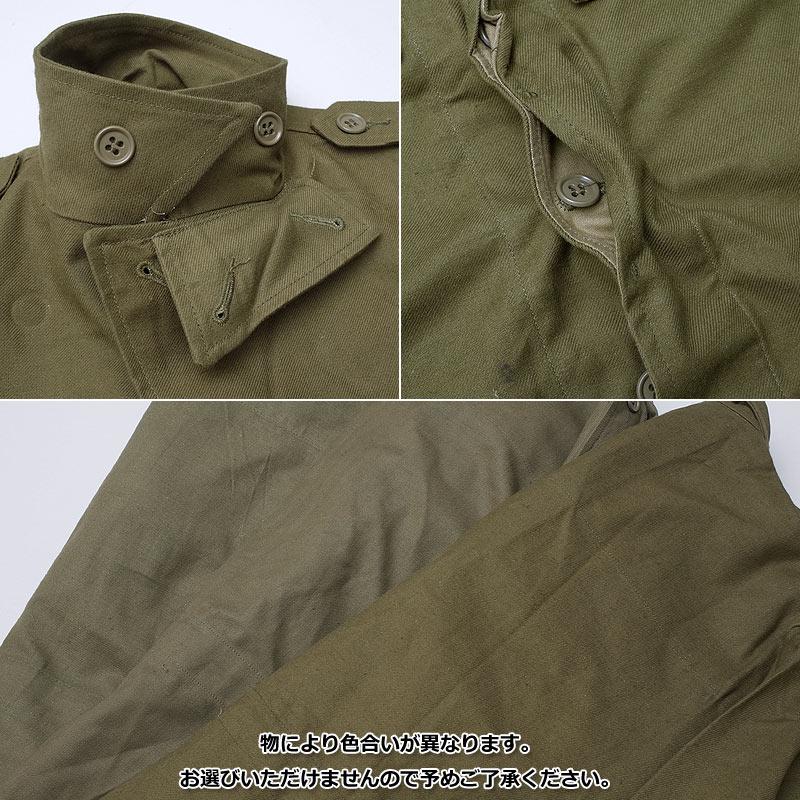 フランス軍 M-47 フィールドジャケット ツイル生地 オリーブ 前期型