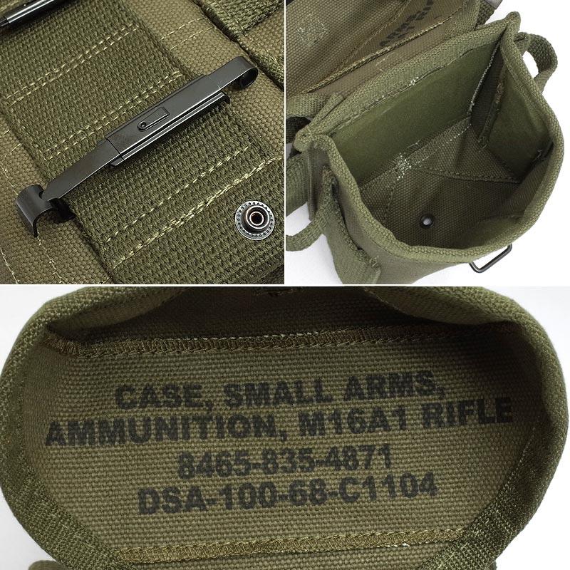 YMCLKY 米軍タイプ M-56 スモールアームズ アンモポーチ S M16A1 YMCLKY 米軍タイプ M-56 スモールアームズ アンモポーチ S M16A1