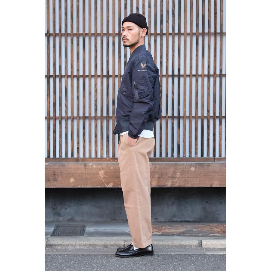 美品　バズリクソンズ　L-2A短丈 フライトジャケット 東洋　ネイビー　40 BUZZ RICKSON'S バズリクソンズ #BR12984 L-2A フライトジャケット