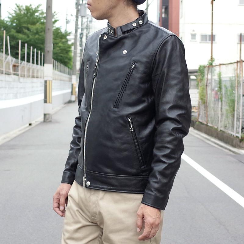 Schott ショット # NEW ダブルブレスト ライダースジャケット